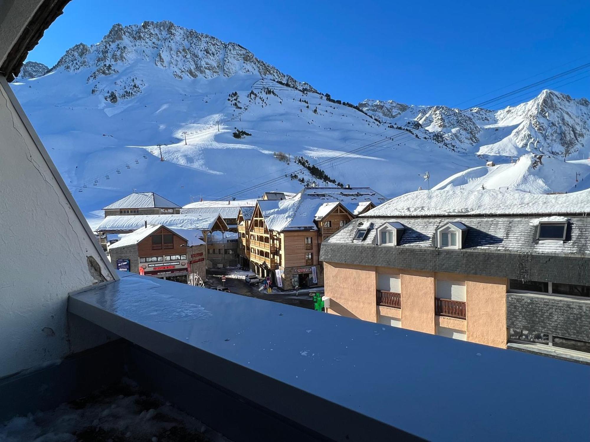 Plein Centre Station Vue Imprenable Apartment La Mongie Exterior photo